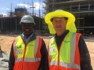 Health & Safety key drivers for Concor at Oxford Parks project