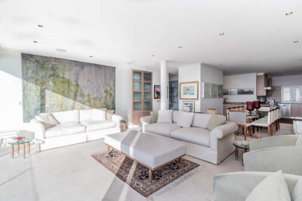 Bantry Bay rental apartment main living area