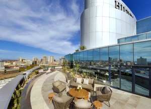 Hilton Hotel Durban Presidential Suite terrace view