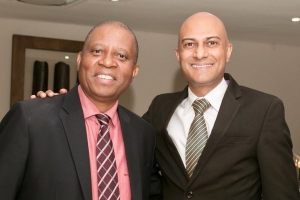Executive Mayor Herman Mashaba SAPOA CEO Neil Gopal
